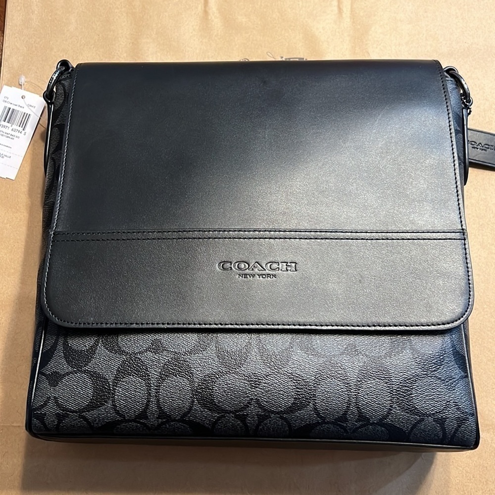 Houston Map Bag In Signature Canvas(Coach) - Picture 5 of 9
